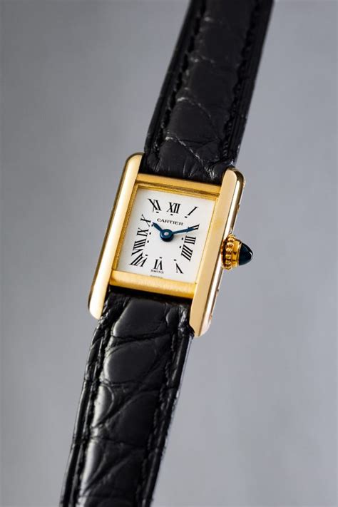 cartier mini tank watch